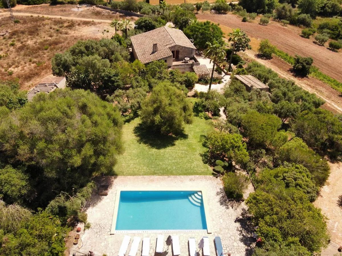 Ferienhaus Murtera- Traditional Country Manor House For 9 People 5 Bedrooms And 4 Bathrooms Near Sant Llorenc Manacor
