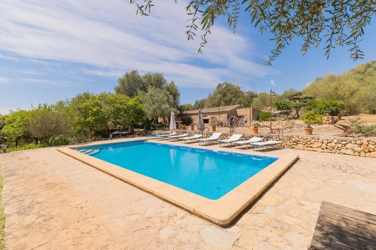 Ferienhaus Murtera- Traditional Country Manor House For 9 People 5 Bedrooms And 4 Bathrooms Near Sant Llorenc Manacor  Spanien